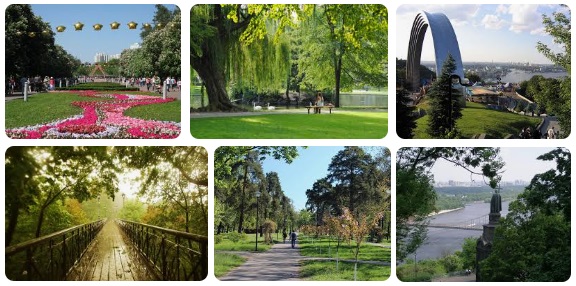 Куда пойти в Киеев - лучшие парки Киева